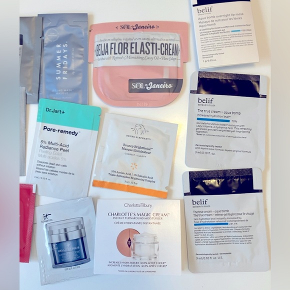 SOLD - 22 Luxury & Drugstore Skincare Samples - Picture 7 of 7